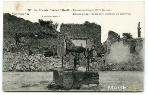 Rembercourt-aux-Pots en ruines (Meuse)